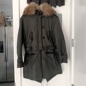 Nicole Miller Designer Coat with removable lining